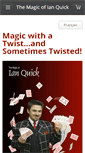 Mobile Screenshot of magicofianquick.com